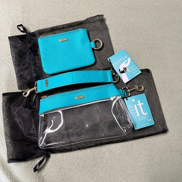 MYKEYPER Handbags - MYKEYPER bundle set of wrist, bag and wallet NWT - BRAND NEW